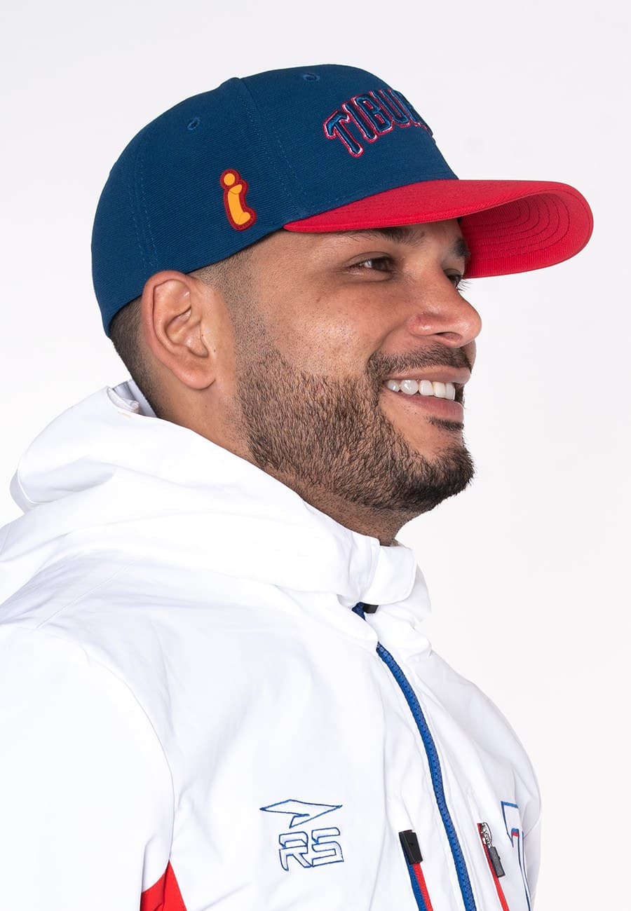 TIBURONES VISITOR CAP 24-25 - BLUE/RED - 2