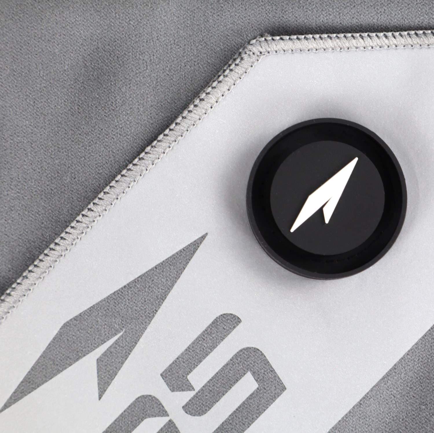 MAGNETIC MICROFIBER TOWEL 150*80cm GREY - 3