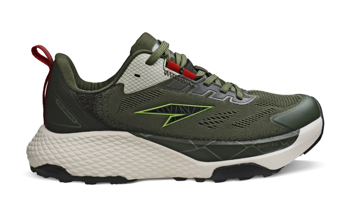 RUNTEC MEN - GREEN/BEIGE