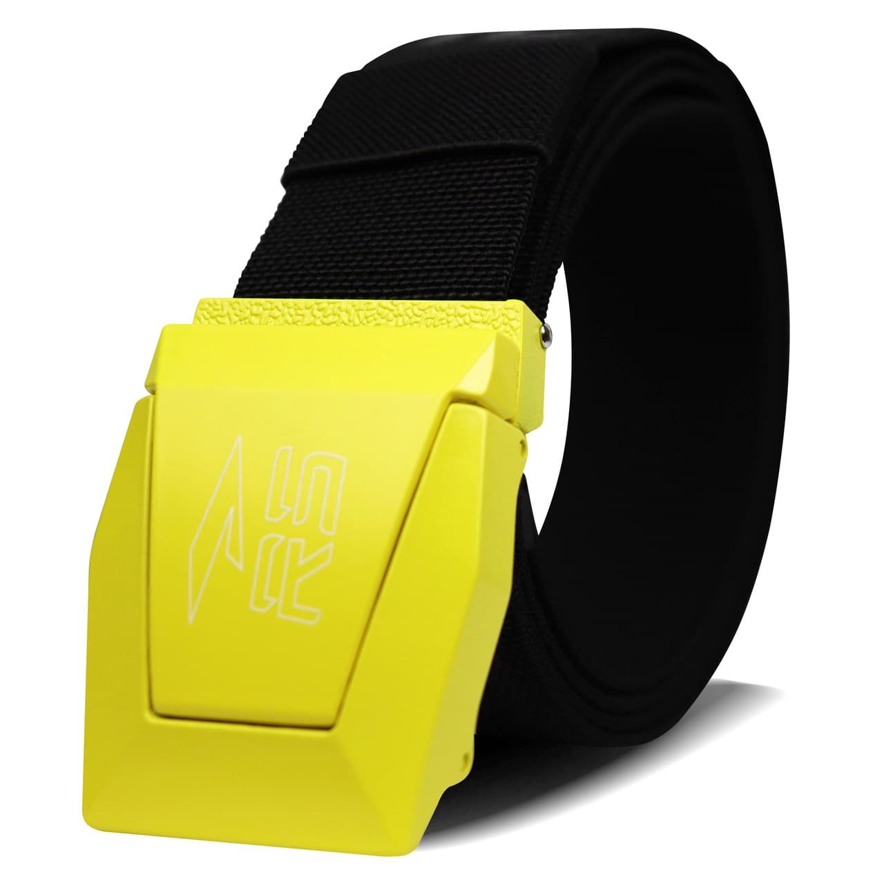 TACTICAL BELT JUNIOR 90CM - BLACK/YELLOW