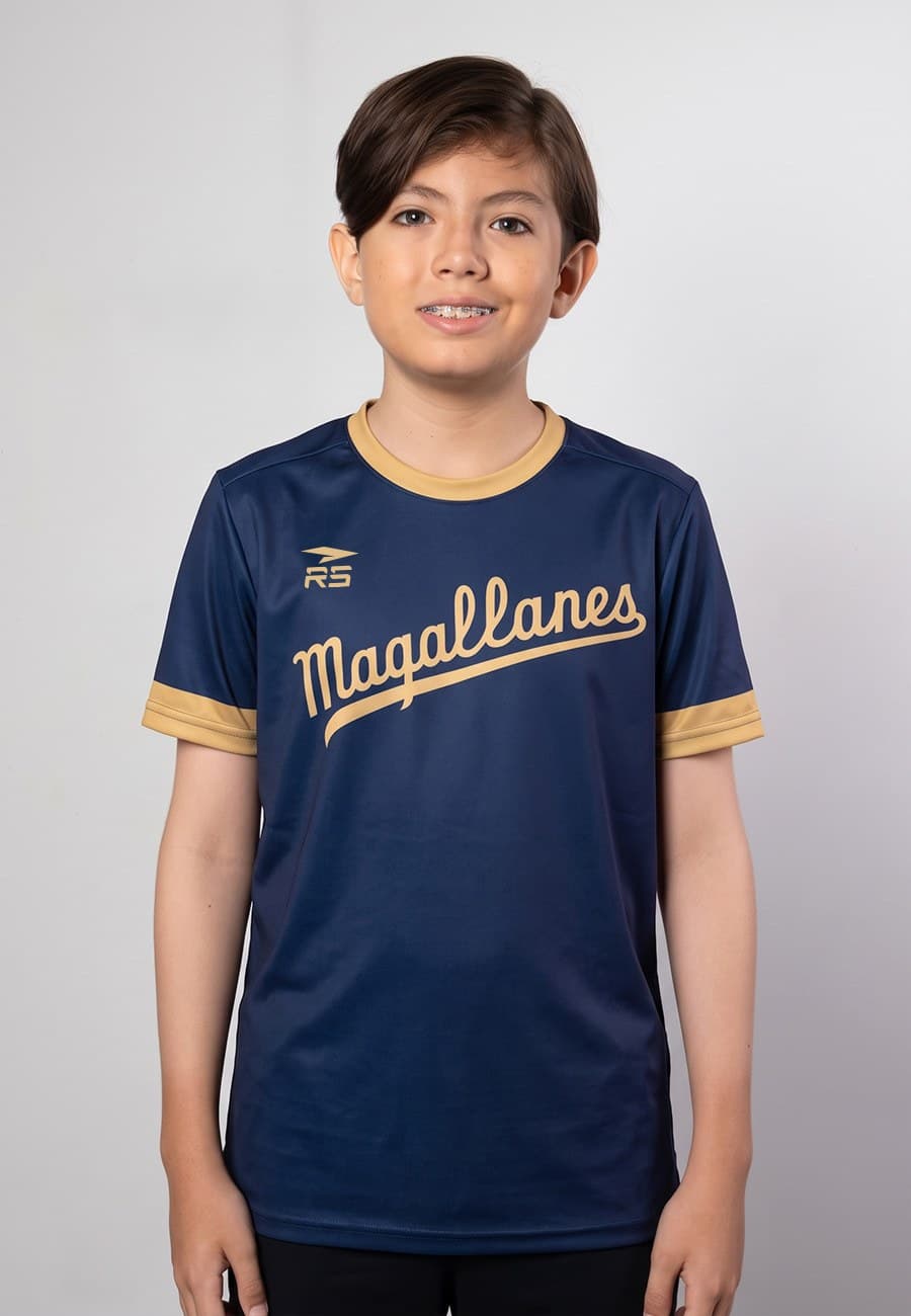 FRANELA BASICA VISITA JUVENIL NAVEGANTES DEL MAGALLANES - AZUL ULTRAMAR