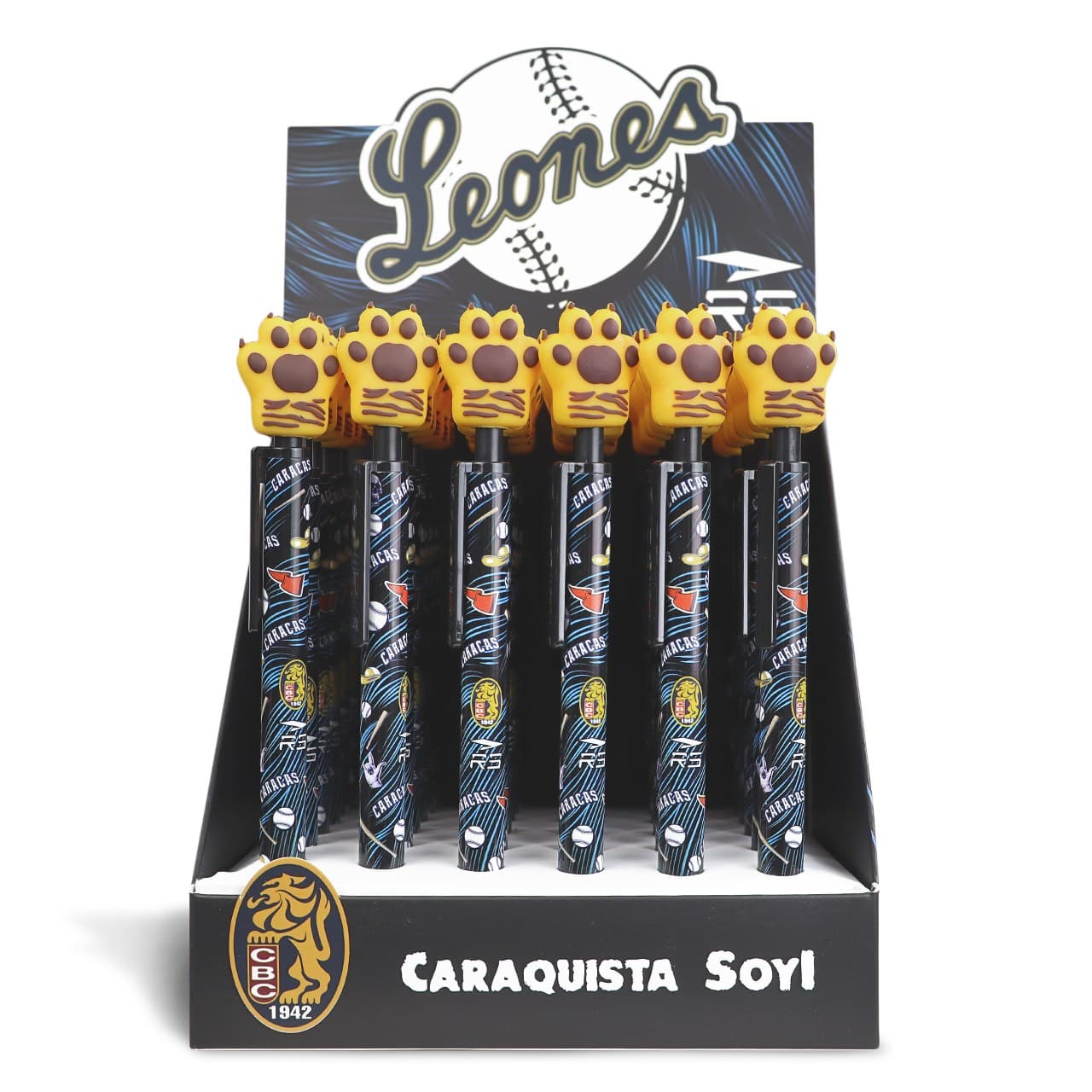 SOUVENIR PENS LEONES - BLACK