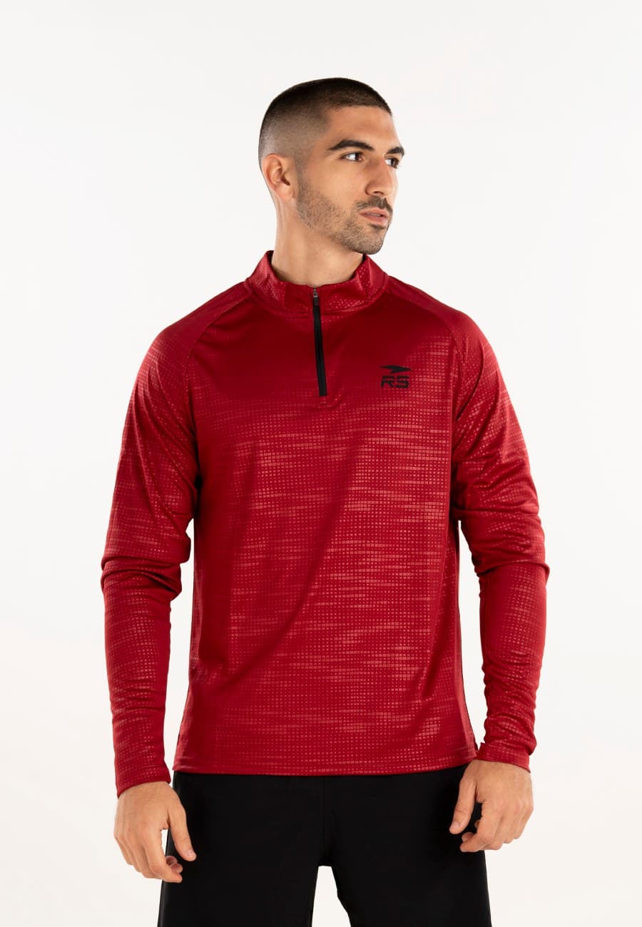 ACTION LONG-SLEEVE MEN - RED