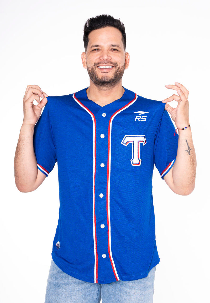 CAMISA OFICIAL VISITANTE CABALLERO TIBURONES DE LA GUAIRA