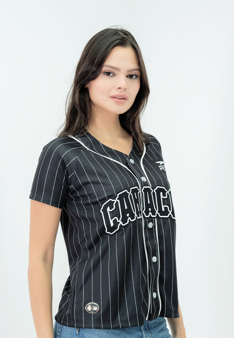 CAMISA DE JUEGO VISITANTE DAMA LEONES DEL CARACAS