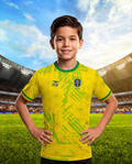 FRANELA JUVENIL MUNDIAL 2026 - AMARILLO/VERDE