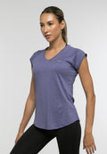 T-SHIRT BASIC CUELLO V DAMA