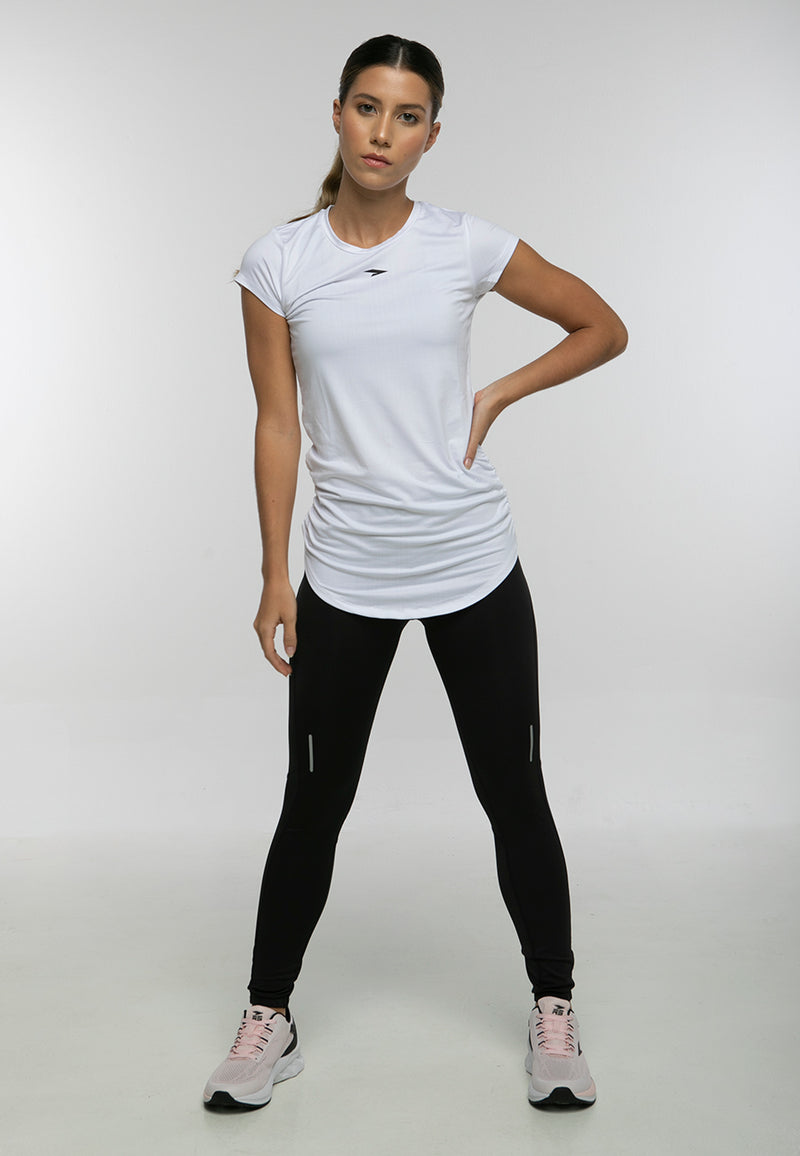 T-SHIRT C/FRUNCIDO LATERAL DAMA